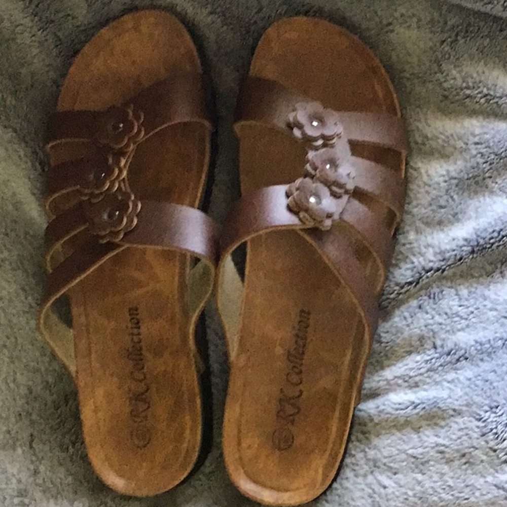 RK Collection New Brown Sandals